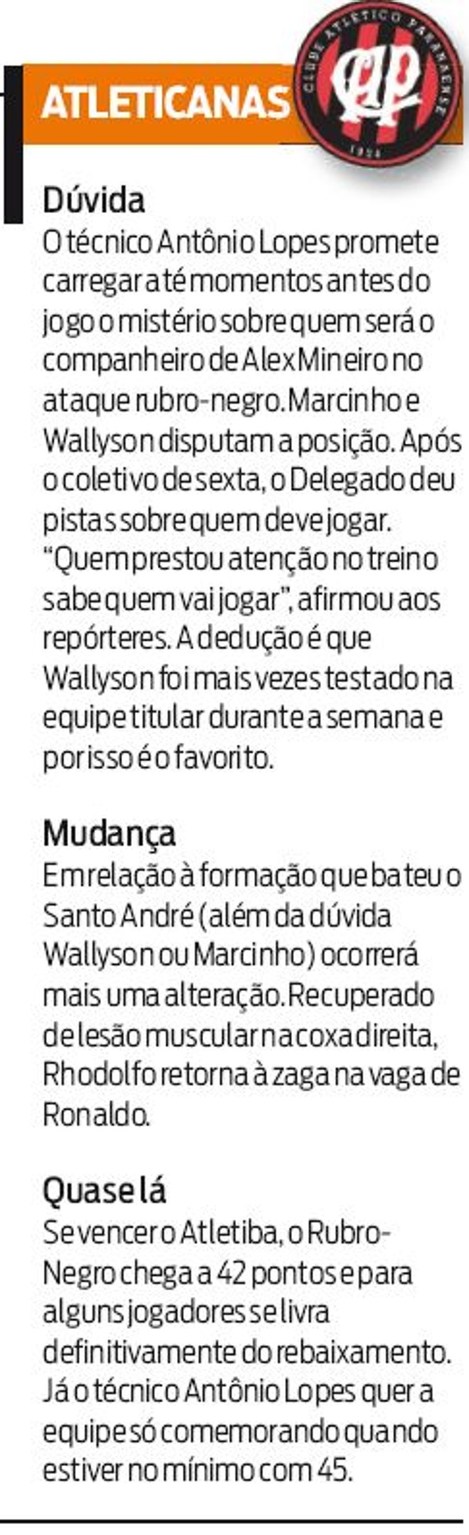 Veja como o Atlético se preparou para o jogo | 