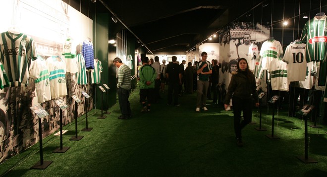 Espaço 100 Anos, o novo memorial do Coritiba, inaugurado nesta segunda-feira. | 