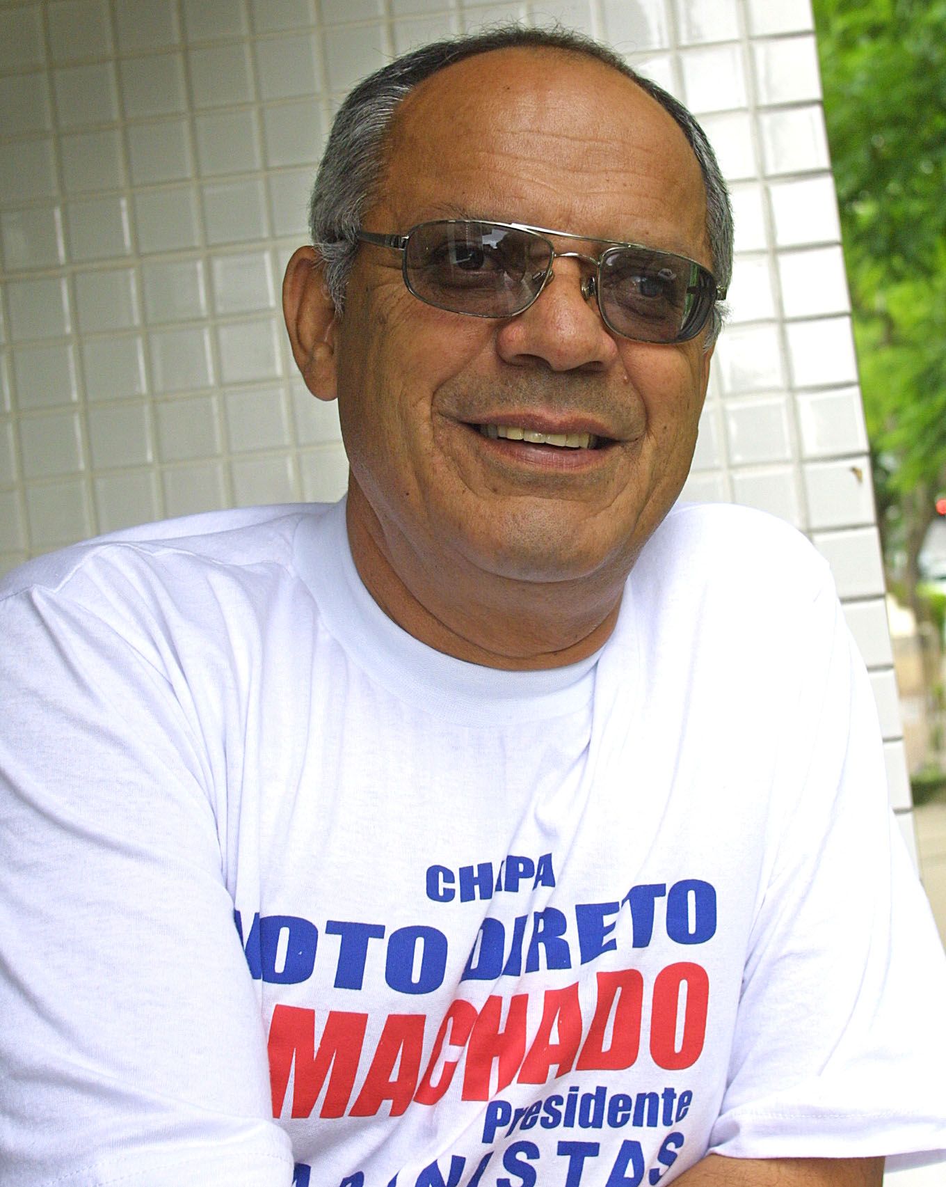 José Alves Machado, da chapa Coaração Paranista, já está com material pronto para coolocar a campanha na rua | Valterci Santos / Agência de Notícias Gazeta do Povo