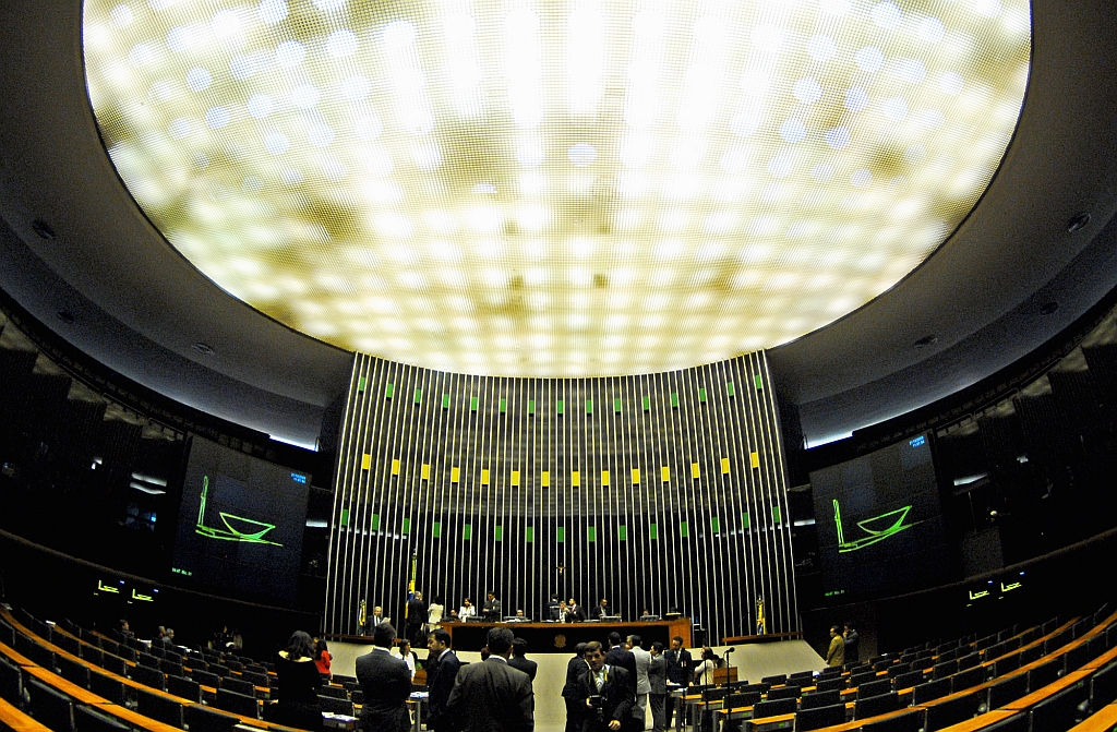 Sessão do Congresso Nacional convocada para criar a CPI mista do MST: José Sarney, aliado de Lula, não compareceu para ler o requerimento de abertura da investigação contra as entidades ligadas aos sem-terra | Saulo Cruz/ABr