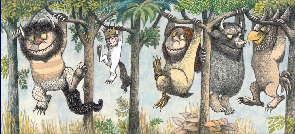 Pode-se passar muito tempo olhando para uma ilustração feita por Maurice Sendak e não esgotá-la nunca; elas têm tantos detalhes e informações que se pode prescindir do texto | Ilustração/Maurice Sendak