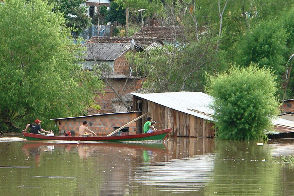 Das 496 prefeituras gaúchas, 66 decretaram emergência devido a inundações | Marcus Tatsch-Freelancer/Folhapress