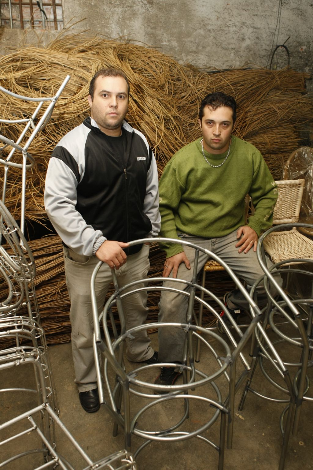 Claudinei e Alex, que têm fábrica em Campo Magro: tradição de família | Fotos: Aniele Nascimento/ Gazeta do Povo