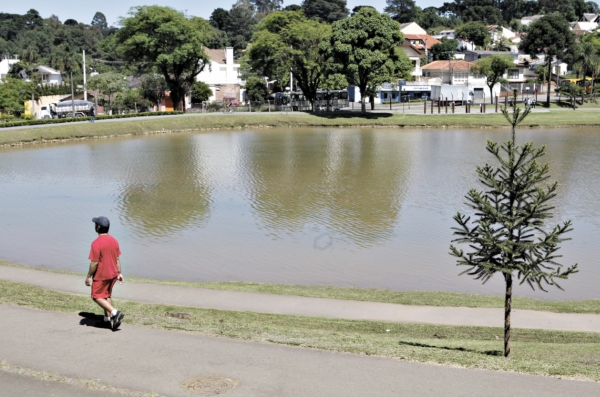 Parque São Lourenço, criado na década de 70: espaço era curtume e fábrica de cola | Aniele Nascimento/Gazeta do Povo