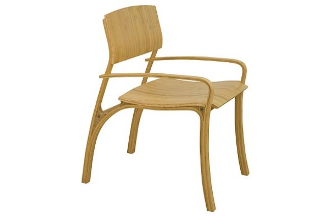 Toda produzida em bambu, Cadeira Lapa foi projetada para ser bonita e confortável |