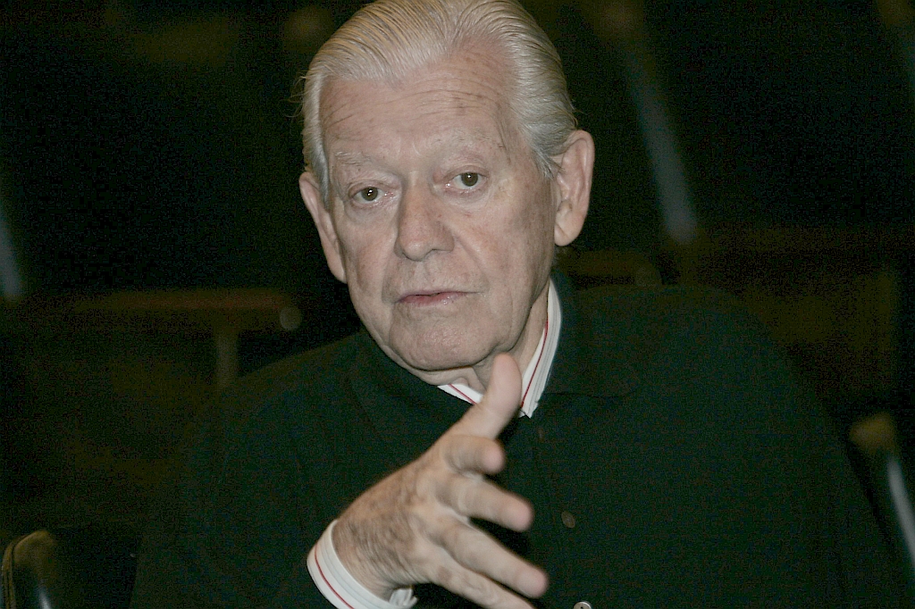 Anselmo Duarte esteve em Curitiba em 2006, na Cinemateca, para a exibição de uma cópia restaurada do filme "O Pagador de Promessas" | Pedro Serápio/Arquivo Agência de Notícias Gazeta do Povo