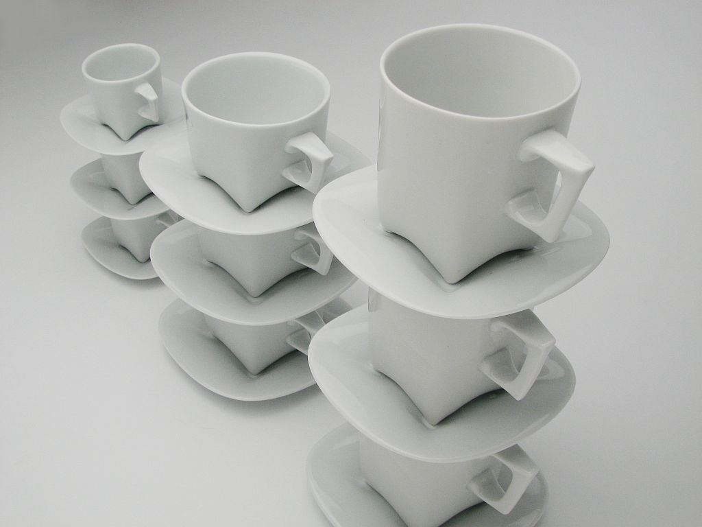 Segundo lugar entre os utensílios, a linha Pespes é releitura da xícara de quatro pés | Divulgação