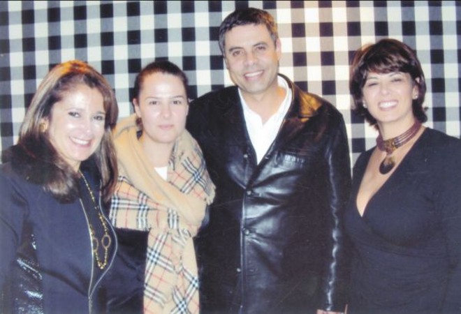 Em recente jantar no Edvino, Soraya Kós, Danielle e Marcelo Lupion e Rose Petenuci |