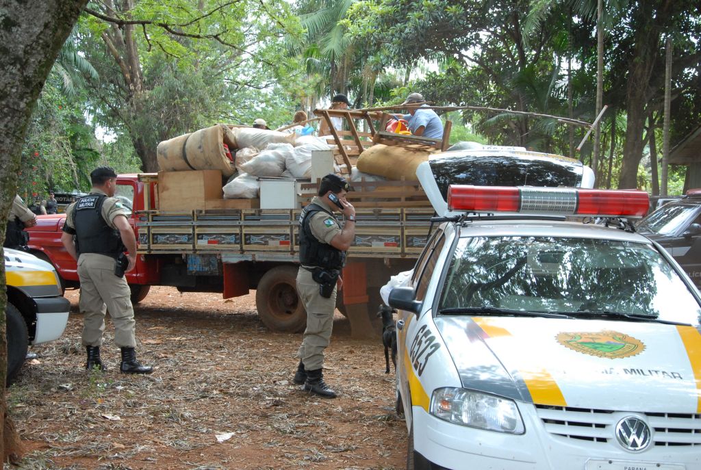Reintegração de posse em Marilândia do Sul, em outubro: sem mortes no campo | Maurício Borges/Arquivo Gazeta do Povo