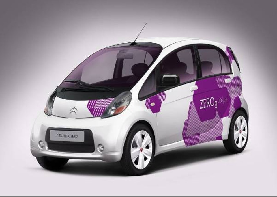 Divulgação C-Zero é o novo modelo elétrico da Citroën | Divulgação