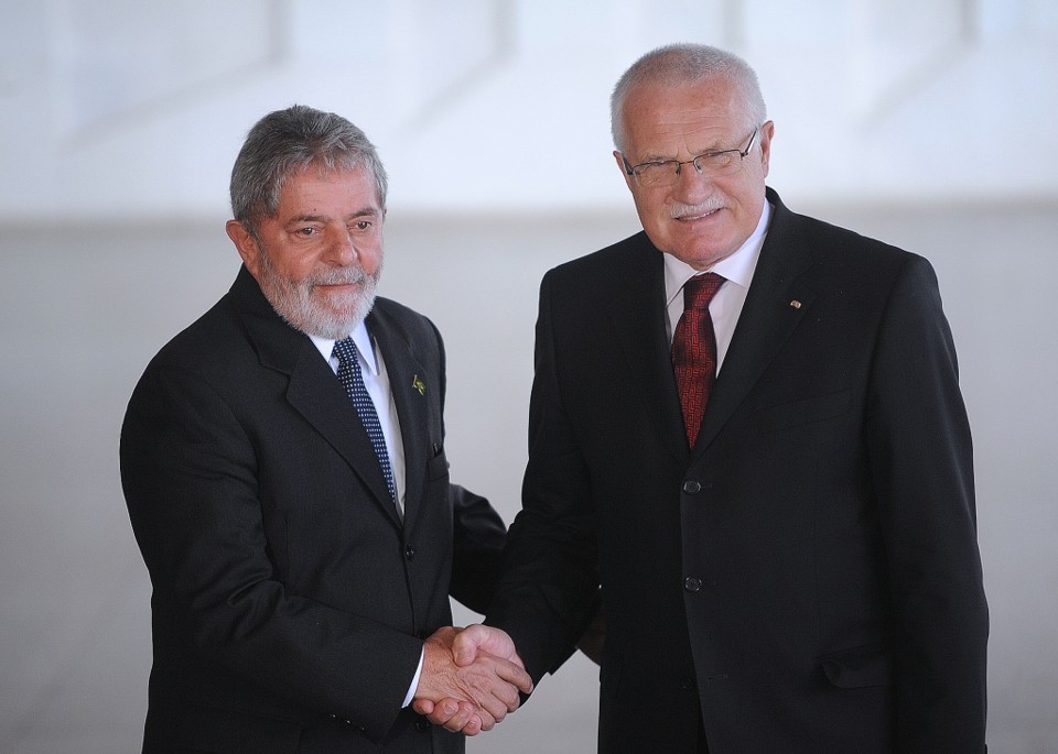 Brasília - O presidente Luiz Inácio Lula da Silva recebe o presidente da República Tcheca | Agência Brasil