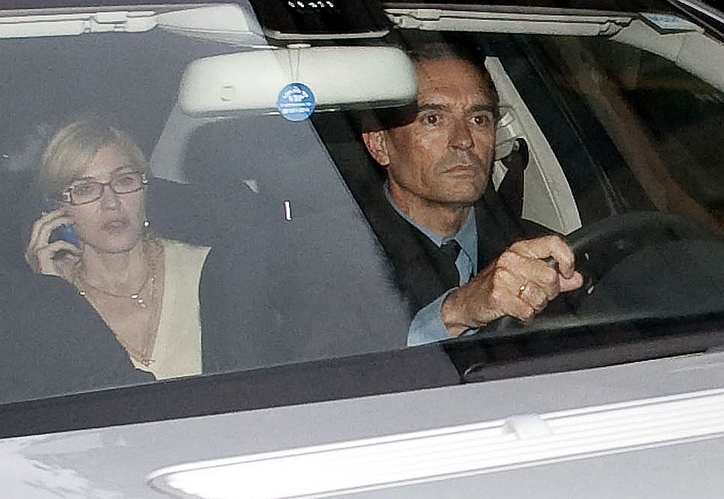 Batedores despistaram imprensa e fãs ontem, quando Madonna saiu do hotel | Stringer/Reuters