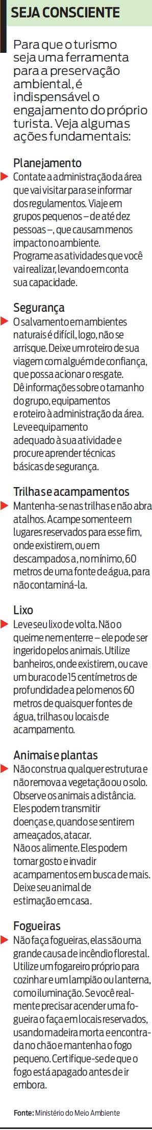 Veja algumas ações fundamentais para que o turismo seja uma ferramenta para a preservação |