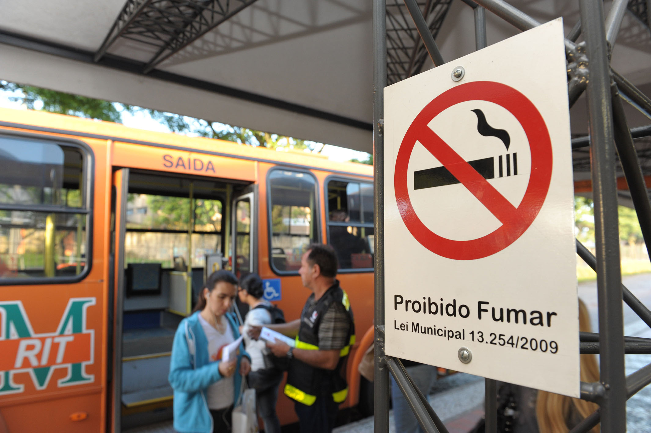 Fiscalização desta segunda-feira passa pelos terminais Santa Felicidade, Campo Comprido e Campina do Siqueira | Joel Rocha/SMCS