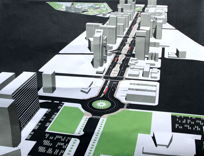 Ao todo, calçadão terá 930 metros de extensão |
