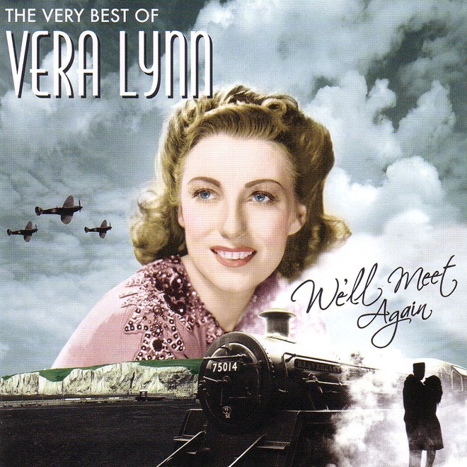 Capa do CD Well Meet Again: The Very Best of Vera Lynn: sucesso nas paradas do Reino Unido |