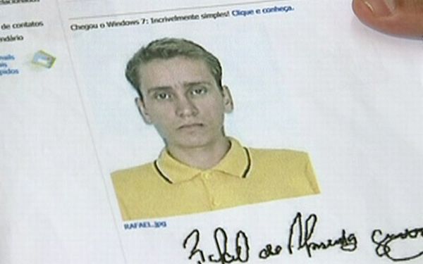 Rafael Guerra foi identificado pelos plantonistas | Divulgação/PCERJ