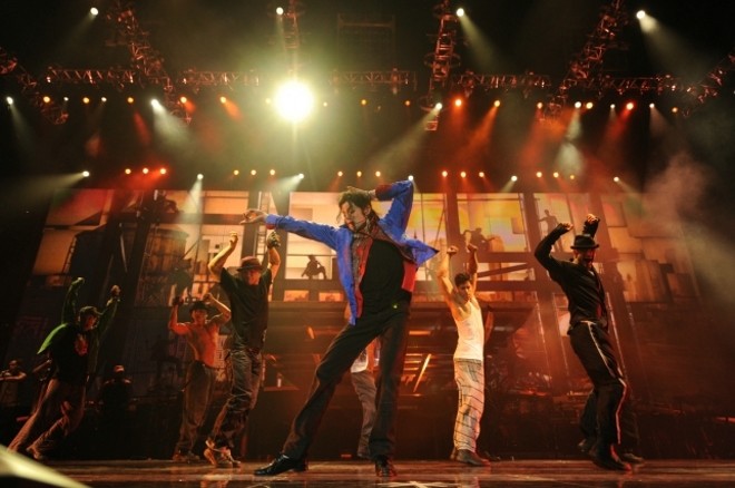 Cena do filme Michael Jackson´s This Is It |
