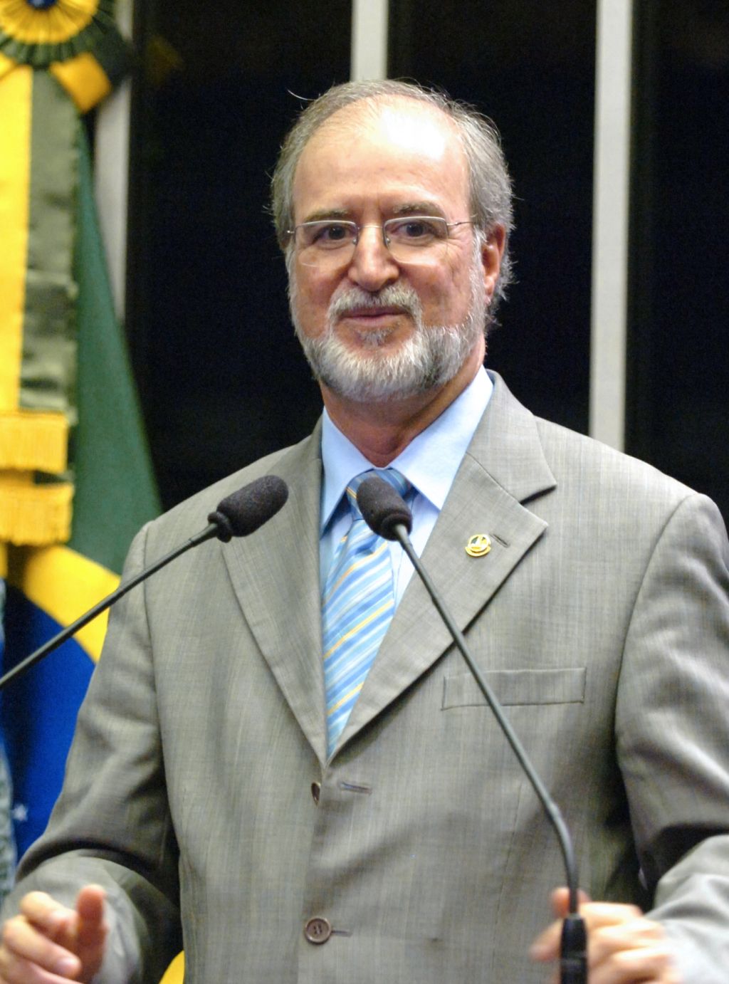 Eduardo Azeredo: senador acusado de lavagem de dinheiro | Geraldo Magela/Ag. Senado