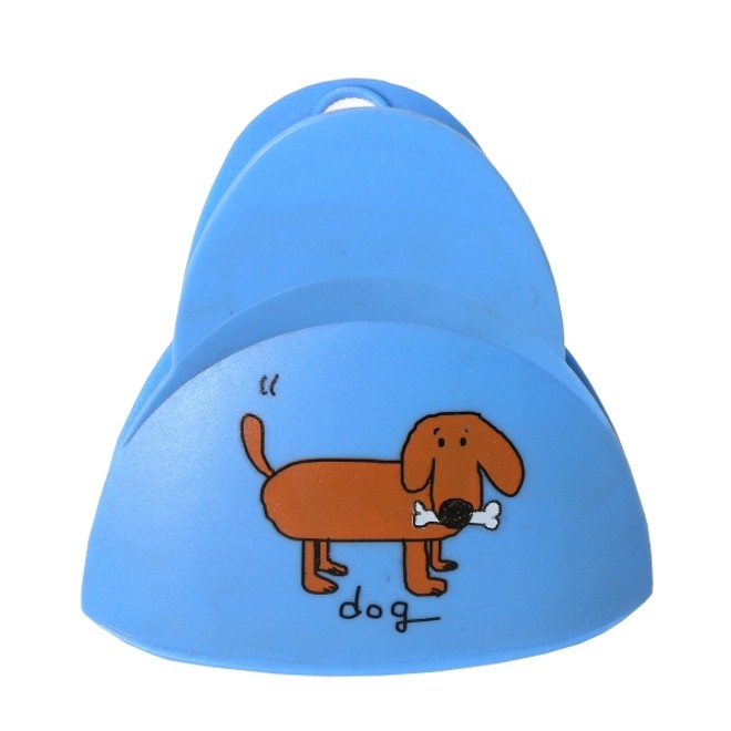 Colorido, esse modelo vem com imã e ilustração de cachorrinho ou sapinho. É só apertá-lo que emite o som do animal representado. Por R$ 14,90 (a unidade), na Camicado |