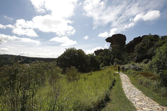 Cerca de 40% do custo operacional do Parque Estadual de Vila Velha é coberto pela receita obtida com o pagamento de entradas |