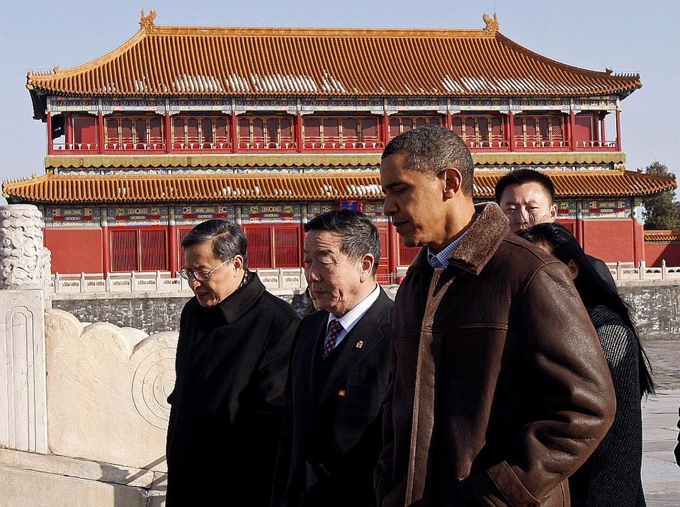 Obama visitou pontos turísticos da China, como a grande Muralha e a Cidade Proibida | Reuters