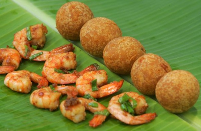 Bolinho de camarão |