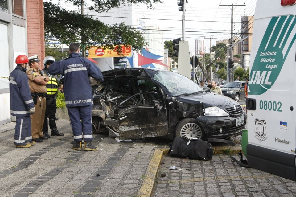 Abib não ficou uma semana preso por causar o acidente em que morreram quatro pessoas no Batel | Aniele Nascimento/Gazeta do Povo