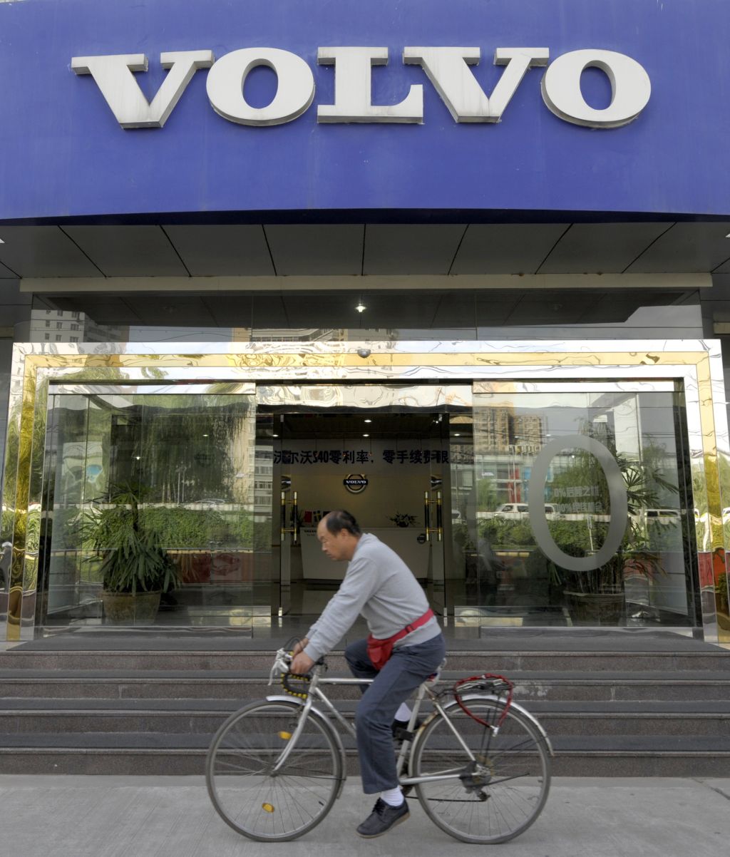 Concessionária da Volvo em Pequim: agora a marca é genuinamente chinesa | LiuJin/AFP