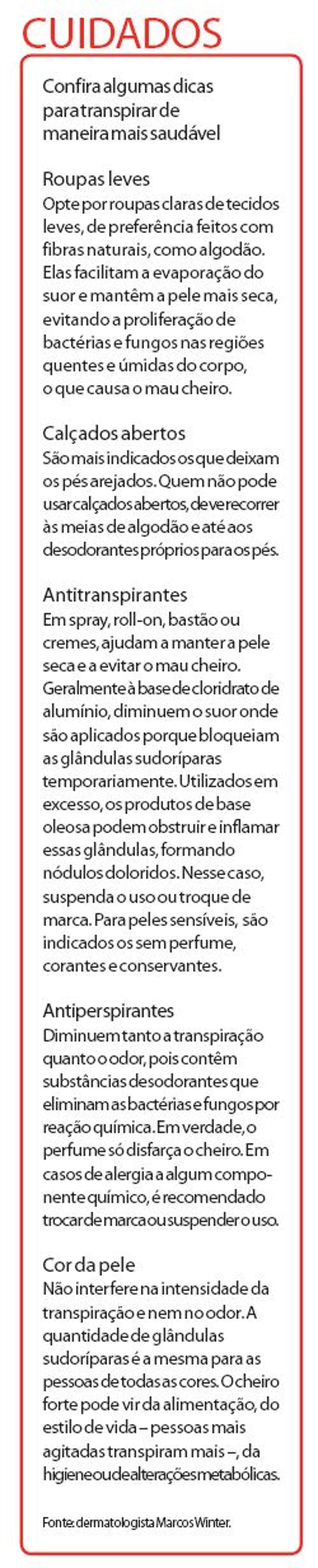 Confira algumas dicas para transpirar de maneira mais saúdavel | 