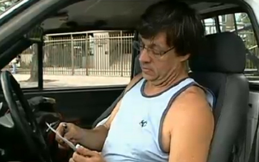 Antonio Carlos Seixas fez o manual após ser assaltado | Reprodução / TV Globo