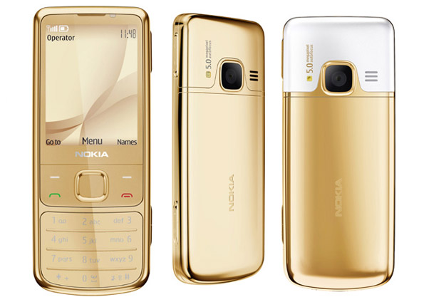 Celular de ouro Nokia 6700 Gold Edition | Divulgação