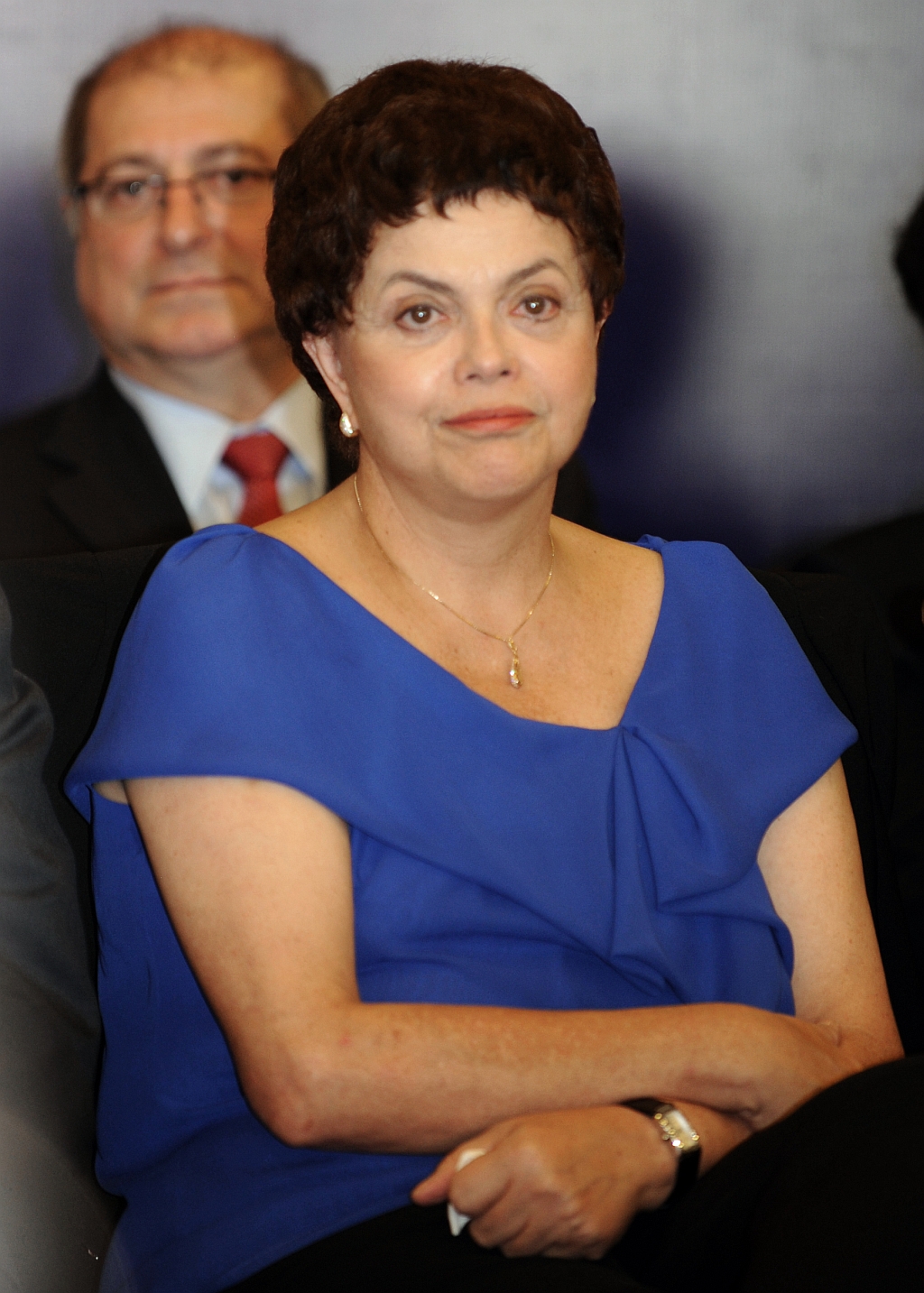 A ministra Dilma Rousseff e o seu novo visual: pela primeira vez sem peruca desde que começou um tratamento para curar um câncer | Roosewelt Pinheiro/ABr