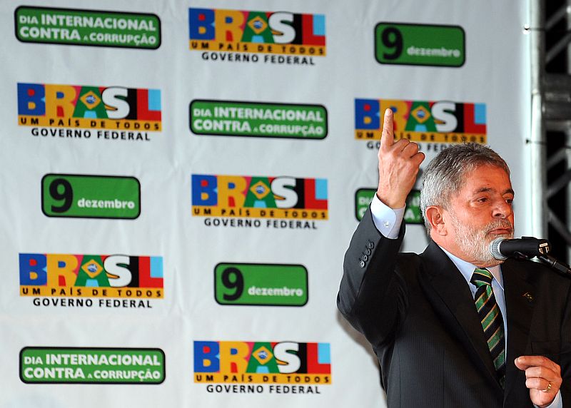 O presidente Lula, em solenidade que marca o Dia Internacional Contra a Corrupção | Wilson Diaz / ABr