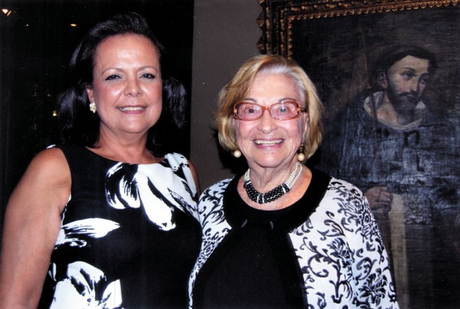 Nos domínios de Maria Cecília de Leão Rosenmann, as elegantes Cristina Procopiak e Ing Camargo | 