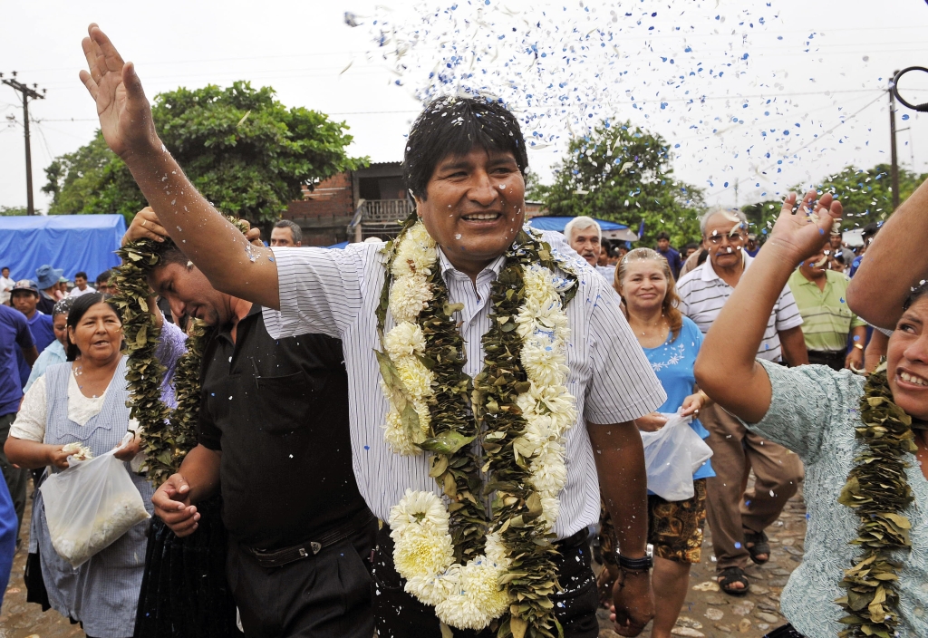 Pesquisas de boca de urna apontam Evo Morales como vencedor | AFP