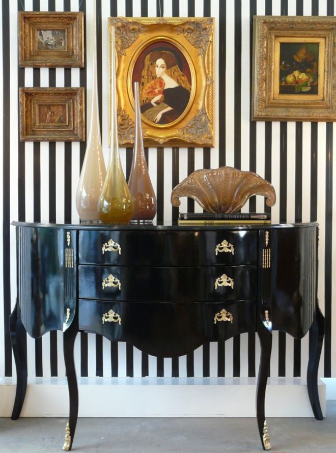 Listras em preto e branco: curinga para os padrões clássicos |