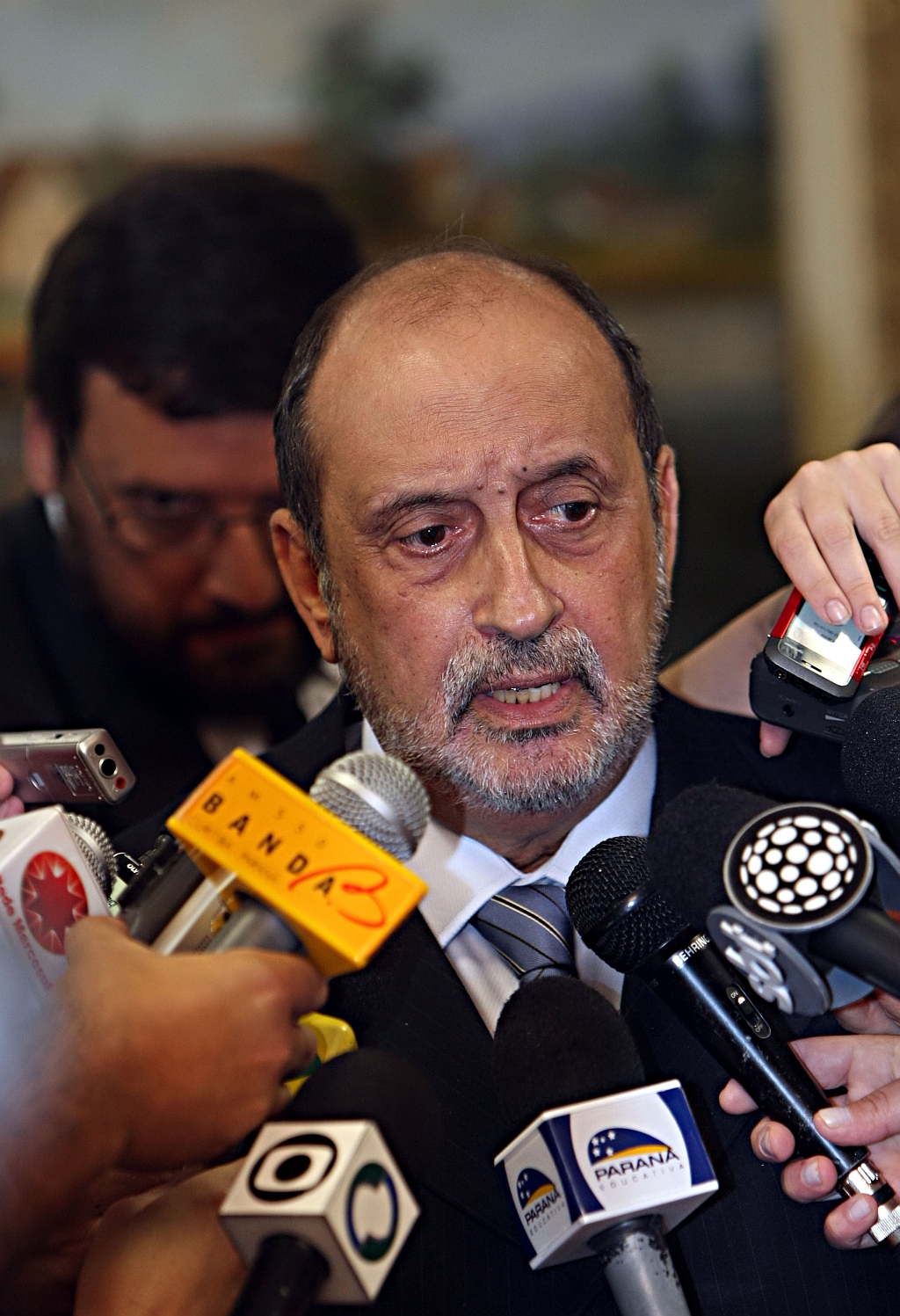 As serventias (cartórios) extrajudiciais constituem um dos graves problemas do Judiciário do Paraná. Gilson Dipp, corregedor nacional de Justiça, em declaração de novembro do ano passado, quando esteve no estado para uma inspeção no Judiciário paranaense | Albari Rosa / Gazeta do Povo