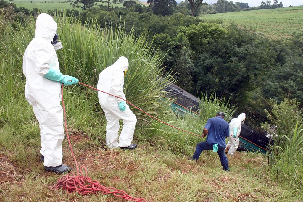 Os bombeiros não conseguiram chegar ao local e não sabem a extensão dos danos | Henry Milleo/Gazeta do Povo