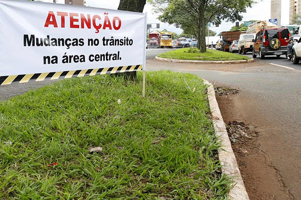 Em alguns pontos próximos as novas mudanças houve engarrafamento no começa da manhâ | Assessoria de imprensa PMM