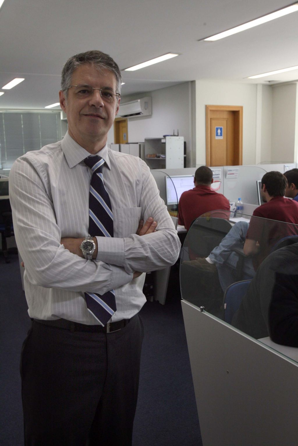 Jayme, da Cinq: trabalho sem barreiras geográficas. | Priscila Forone/ Gazeta do Povo