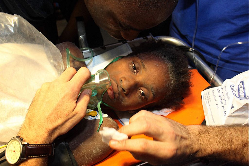 Darlene Etienne: para médicos, sobrevivência é inexplicável | Laurent Roch/AFP