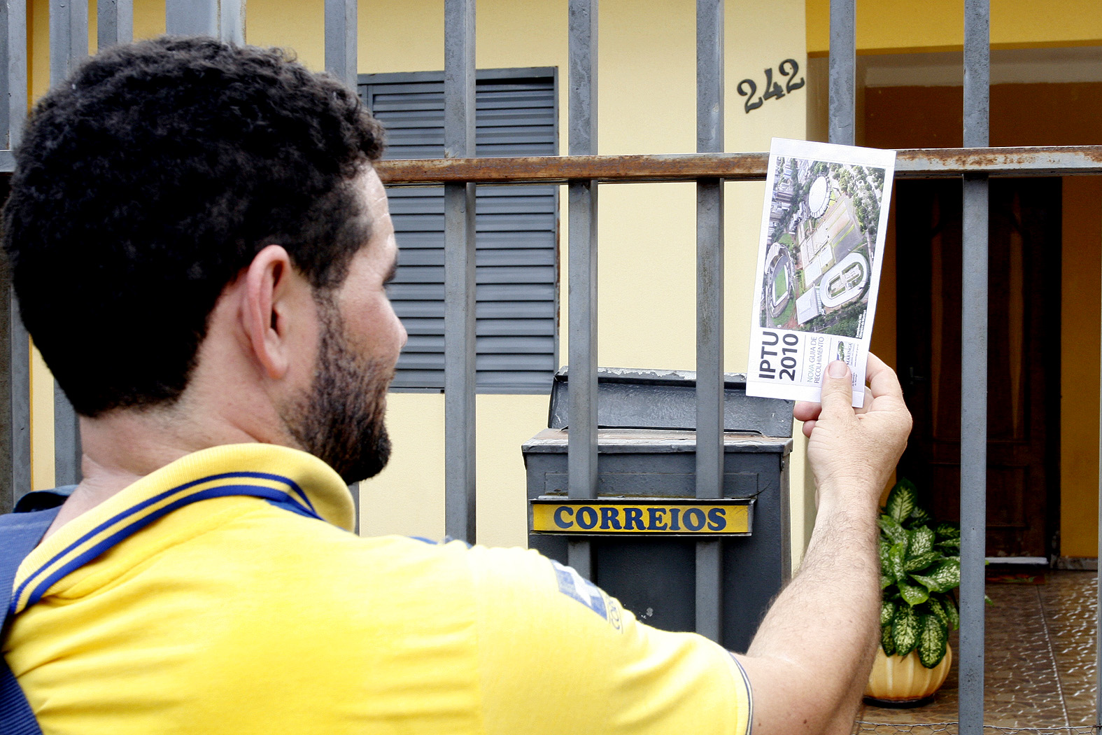 Os Correios concluíram no início desta semana o trabalho de distribuição das guias | Roberto Furlan/PMM