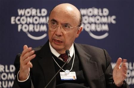 A economia do Brasil está voltando ao normal e não precisa mais de tantos estímulos fiscais, disse neste sábado o presidente do Banco Central, Henrique Meirelles | Reuters