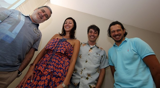 Os jurados: Reinaldo Bessa, Karla Fragoso, Ygor Rodrigues e Antonio Wolff | 