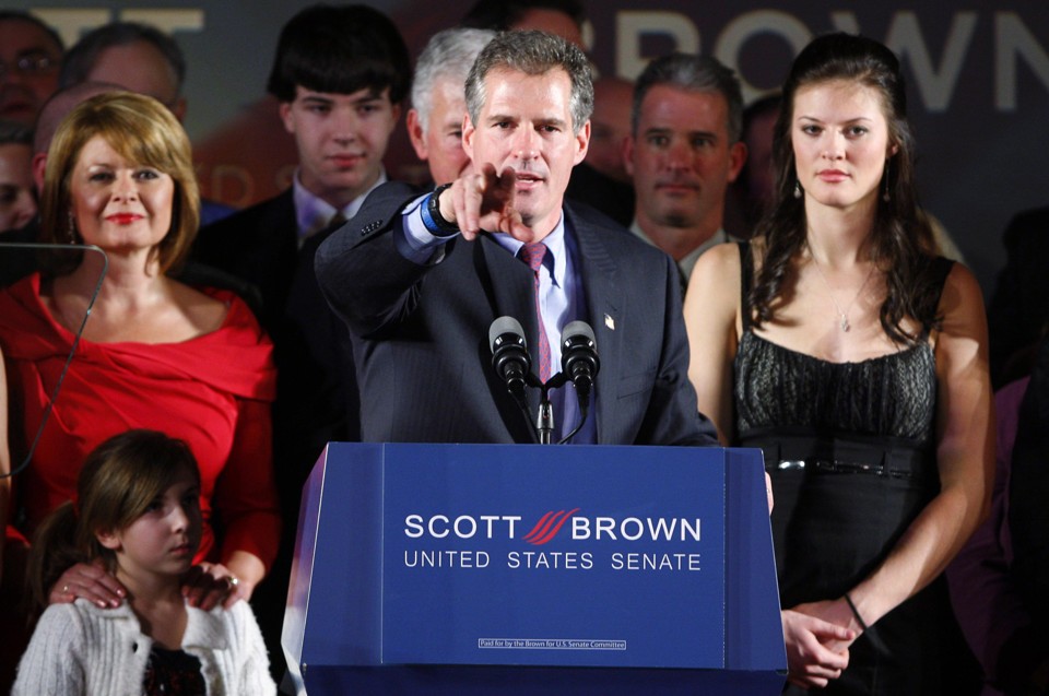 Brown disse que será o 41º voto republicano contra a reforma no setor de saúde no Senado de 100 membros | Brian Snyder/Reuters
