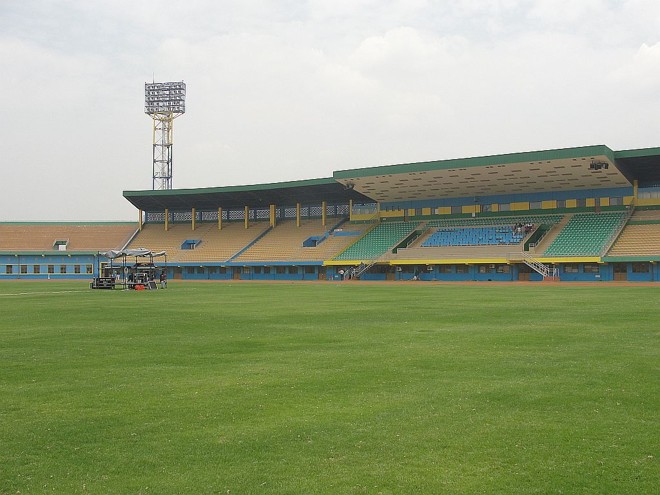 ...Estádio em Kigali, além de abrigar os jogos da seleção local, ficou marcado na história pelo chamado