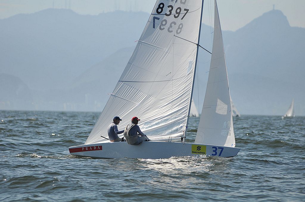 Torben Grael (esquerda) e Marcelo Ferreira foram a melhor dupla brasileira: 3º lugar | Marcelo Rhenius/Regattapix-ICRJ