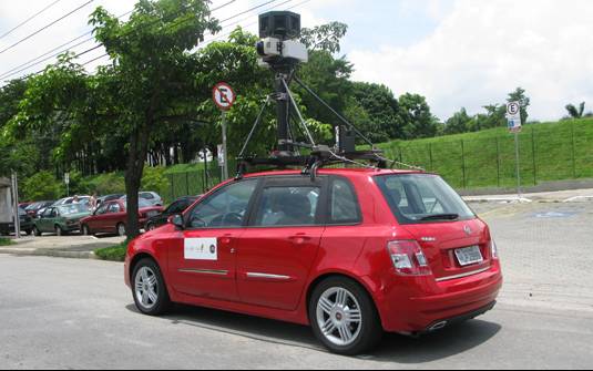 São 30 carros que foram adaptados para mapear as ruas para o Street View | Gustavo Petró/G1