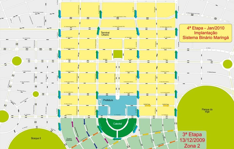 Confira as mudanças no trânsito de Maringá | Asessoria da Prefeitura de Maringá